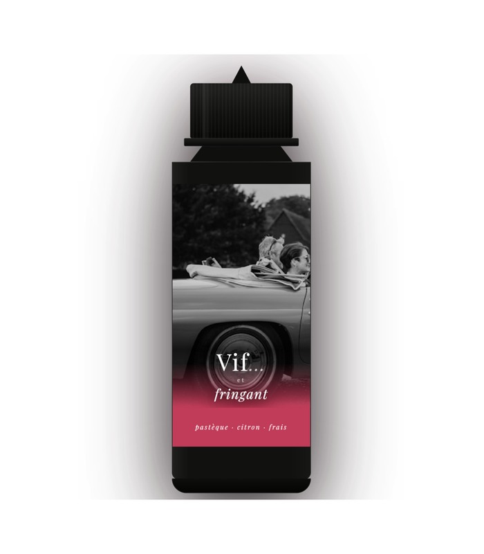 E-liquide Maison VIF — Vif et fringant, saveur pastèque citron frais 50ml prêt-à-booster