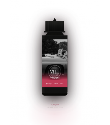 E-liquide Maison VIF — Vif et fringant, saveur pastèque citron frais 50ml prêt-à-booster