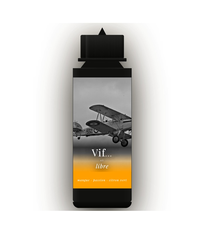 E-liquide Maison VIF — Vif et libre, saveur mangue passion citron vert 50ml prêt-à-booster