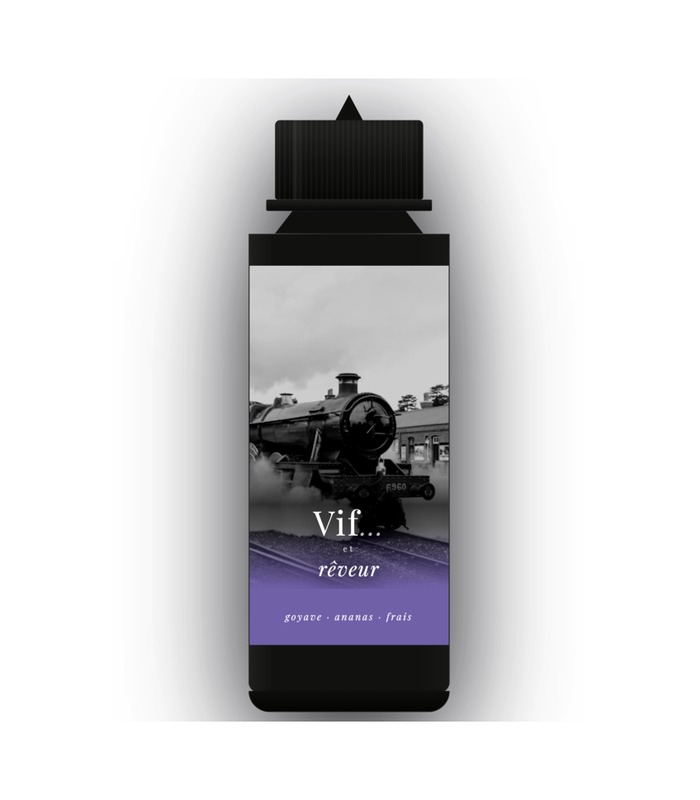 E-liquide Maison VIF — Vif et rêveur, saveur goyave ananas frais 50ml prêt-à-booster